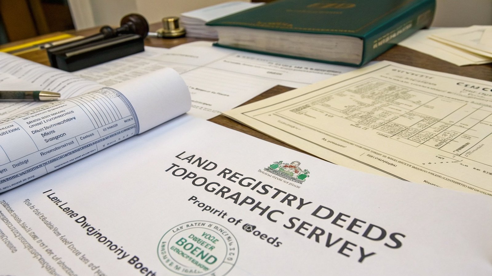 Land Registry survey documents